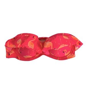 Aerie Flamingo Bikini Top